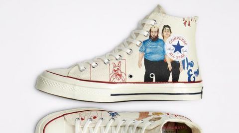  『联名』小花联名也有支线！这双 Converse 光看鞋垫就想买