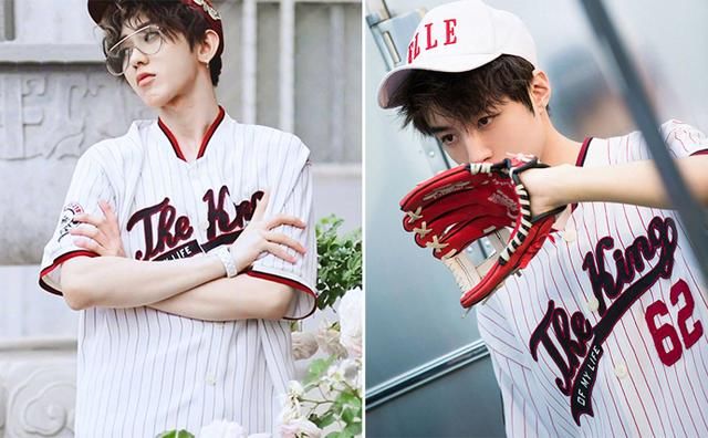 刻意模仿还是有默契？蔡徐坤穿王俊凯同款球衣，连搭配细节都相似