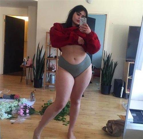 170斤的大美妞告诉你：胖也有人夸她美，关键肉要长对地方