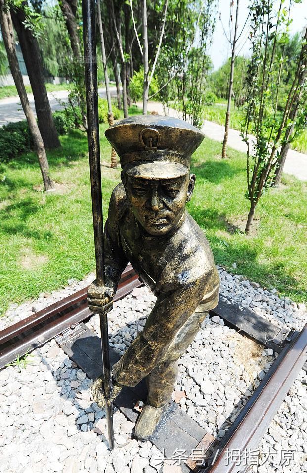 太原中北大学的火车主题公园开放啦，快来拍照吧