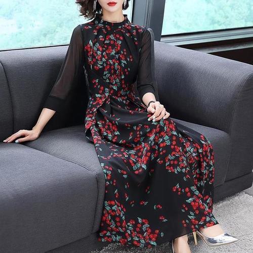 2018年秋季的气质连衣裙，让你从夏美到秋