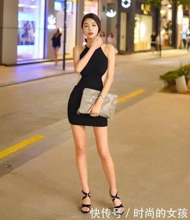 街拍:修长的身段,时尚前卫的打扮,还是小姐姐有魅力!