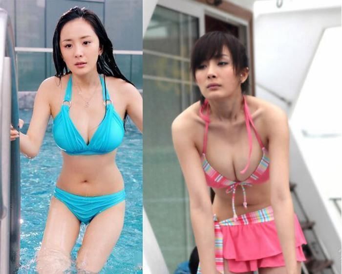 杨幂久违晒自拍，胸前纽扣忘系好，粉丝：纯属炒作，想避整容风波