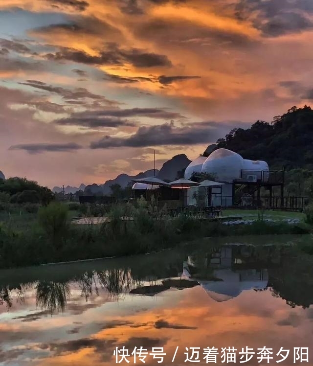 桂林阳朔，这个倒伏完全依靠“吹”，但它会倒塌而不关闭门!