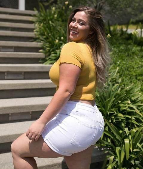 160斤欧美大码模特,体态丰腴曲线美,网友:美版杨贵妃!