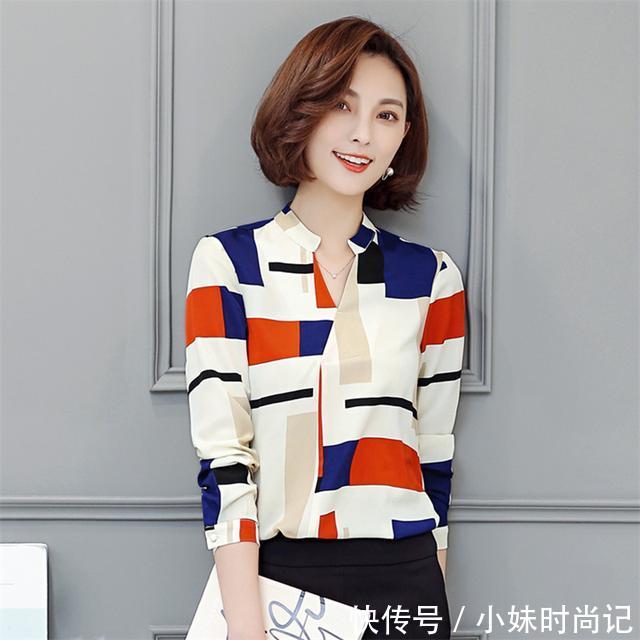  显瘦■30岁以上的女人，需要几款显女人味的雪纺上衣，时髦又显瘦