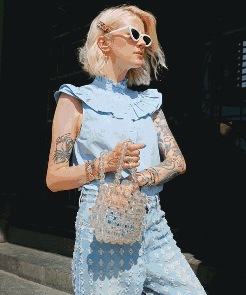 清爽| 人人爱的冰淇淋色，穿起来超美还很凉快呢!