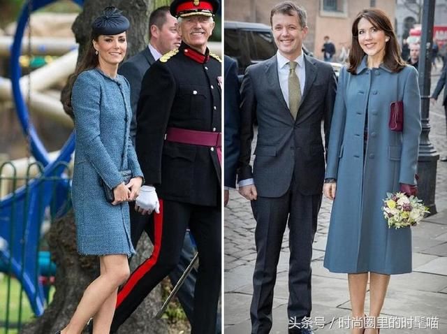 当凯特遇到大她10岁的丹麦王妃！输在了气质上，却最终赢在年龄！