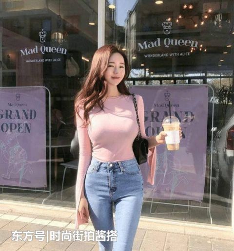  气质|一个人只要有气质，穿搭简单常见的牛仔裤也是好看的