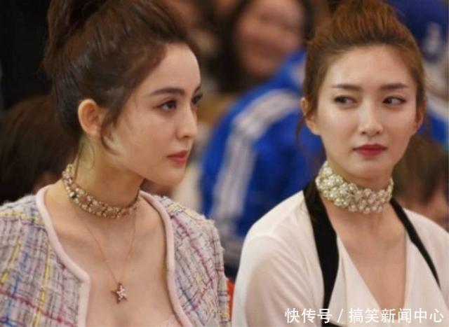 古力娜扎和江疏影同框后，网友：一对比差距就出来了！