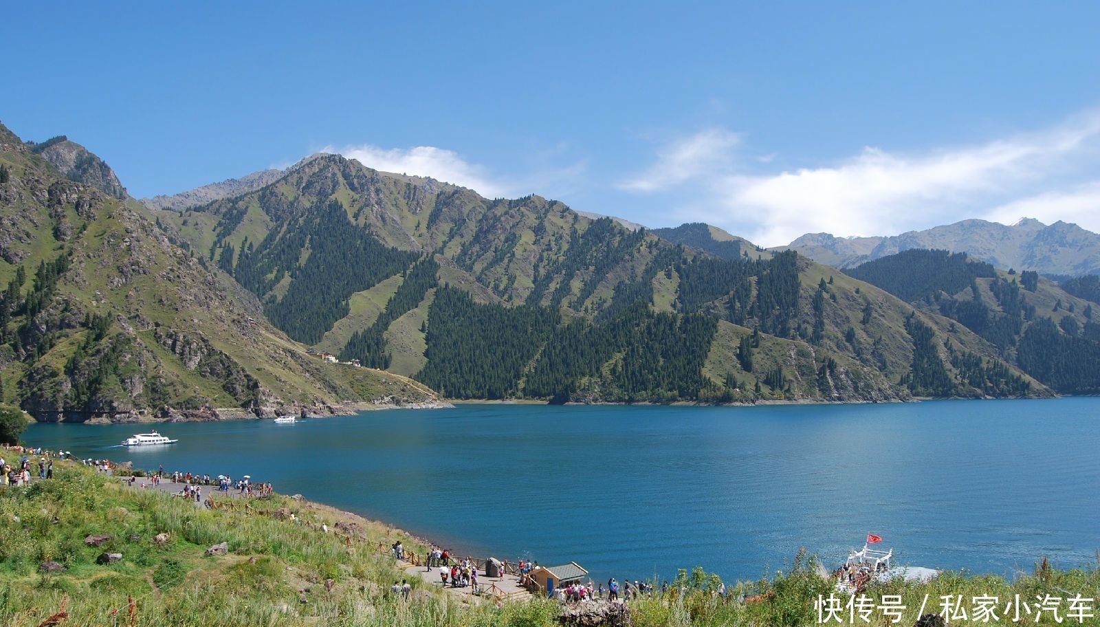 新疆天山天池，美景如诗如画！