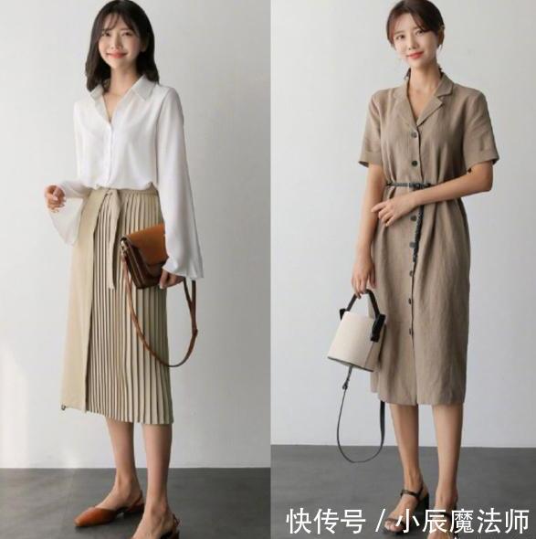 #过膝长裙#上半身瘦下半身胖穿什么衣服?