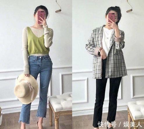 【格子外套】舒适色系通勤穿搭示范,清新脱俗显气质,每日上班就这么穿