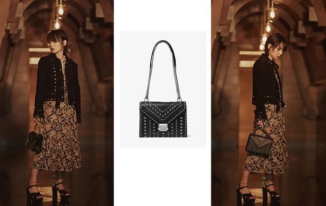 七夕手袋“包治百病”，杨幂何穗背上同款，李沁林允还不小心撞包