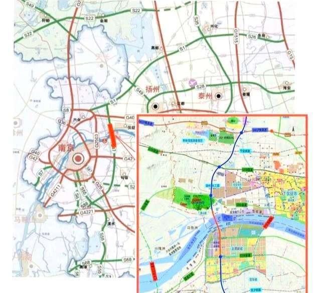 长约■江苏在建的一条长江大桥,长约5公里,双向6车道,预计2024年建成