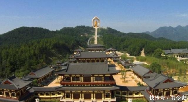 江西花10亿修建的佛像，身高达48米，问鼎世界最高金佛像！