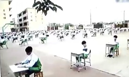 史上最难作弊考场 广东湛江市徐闻县西连中学
