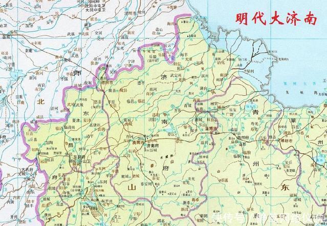 「山东省」山东共十七地市，但仅有六个明清时曾为府，你知道是
