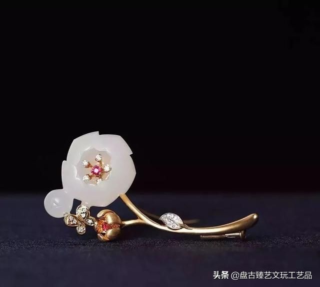  『作者』玉雕师为女神定制的花，总有一枝适合你
