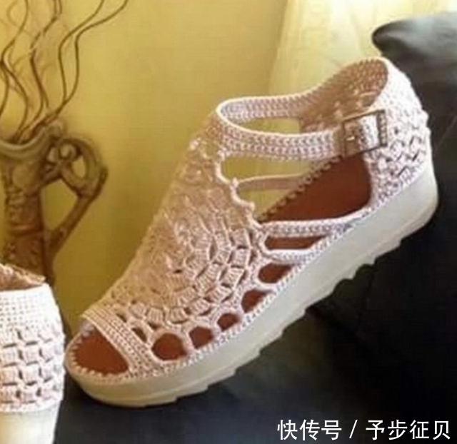 漂亮■我怎么这么好看?几十款手工编织的春季鞋子,时尚又漂亮