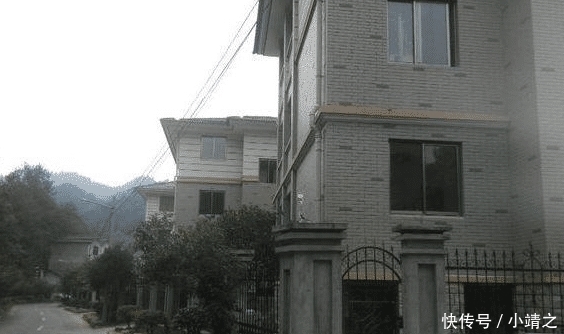  「全村」晒一个广东的村庄, 家家户户都住高档别墅, 全村都是土