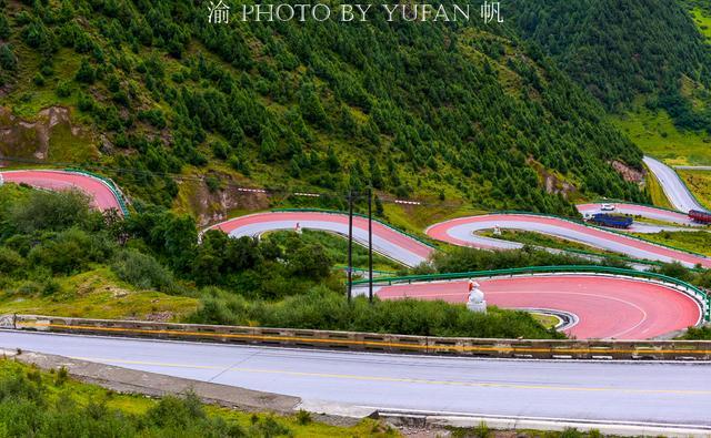 中国最美的盘山公路，不输318的七十二道拐，如同上帝的飘带