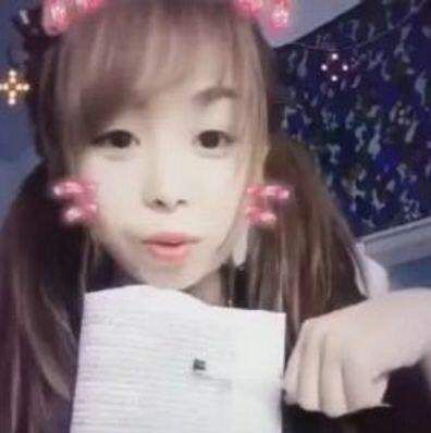 网红嘟嘟姐自曝真实照片，承认视频上是假的，网友炸开了锅