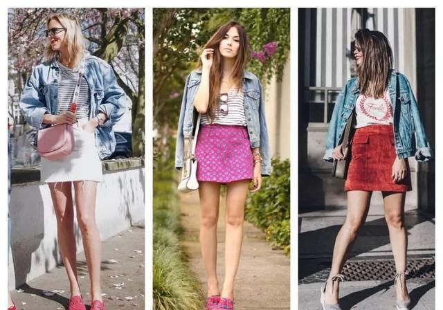  「搭配算」大衣早该收起来了，今年时髦精都在穿“牛仔外套”，轻松美到犯规