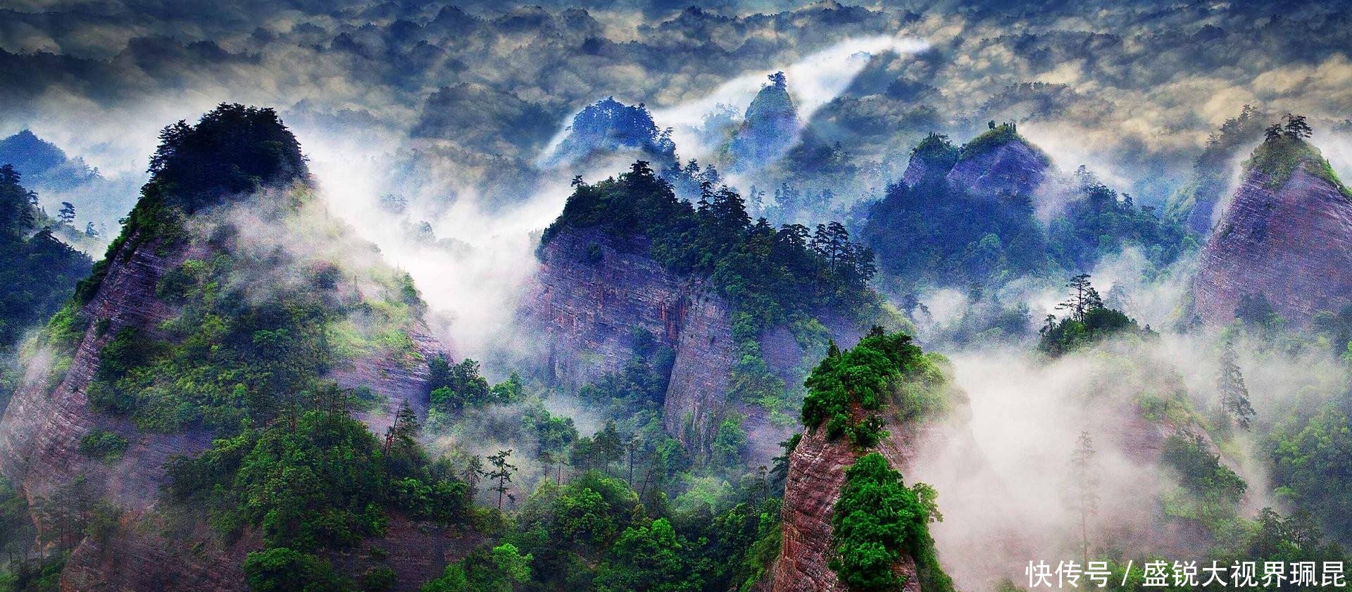 安徽被遗忘的一座山，地跨3县，与天柱山遥相对峙，是国家地质公