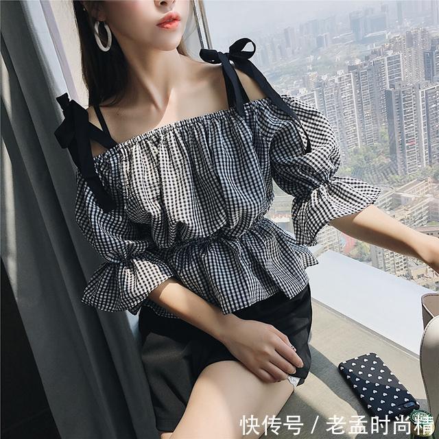『荷叶边』能百搭,还能遮肉,多变化的雪纺衫,六款让你爱不释手!