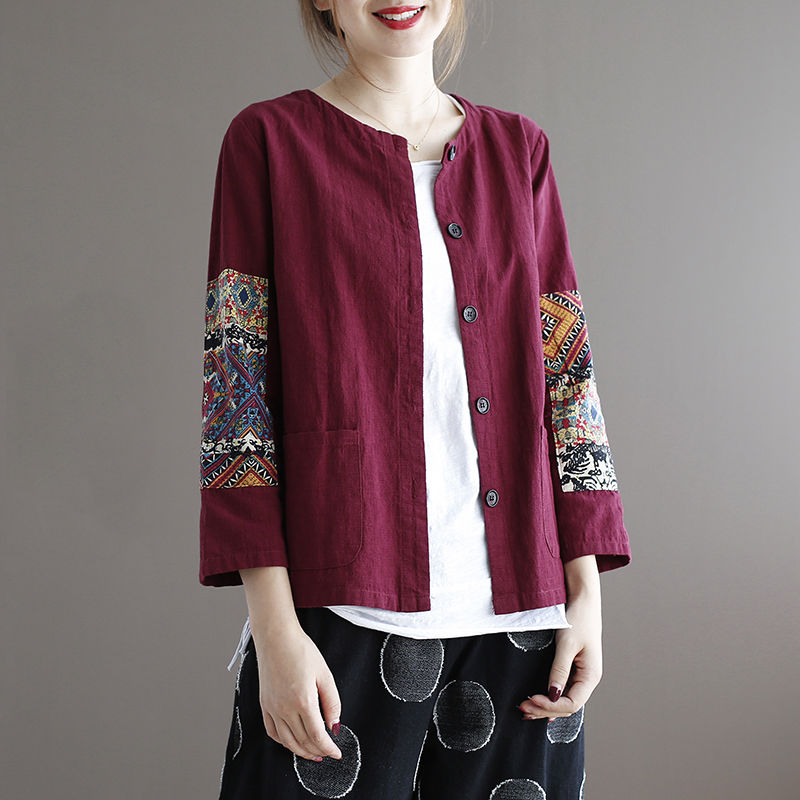 早秋昼夜温差大，9月新品棉麻薄开衫，好看便宜又百搭，赶紧备上