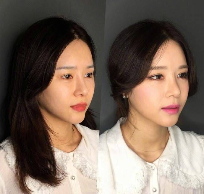 女生化妆前后，差距明显吗?