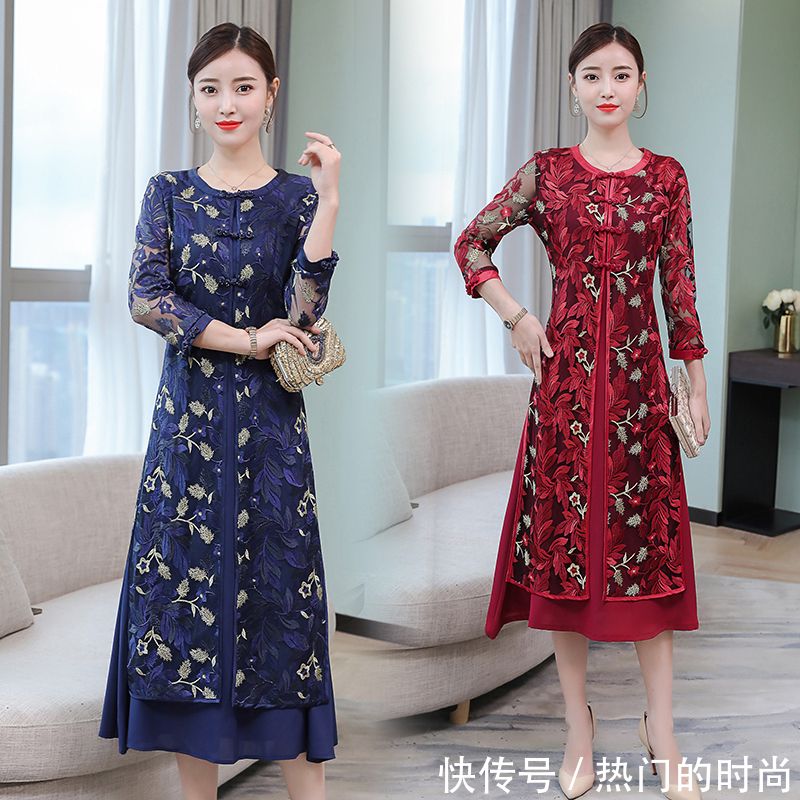 中秋节回老家，给52岁妈妈买这几款女装，穿上端庄典雅显年轻