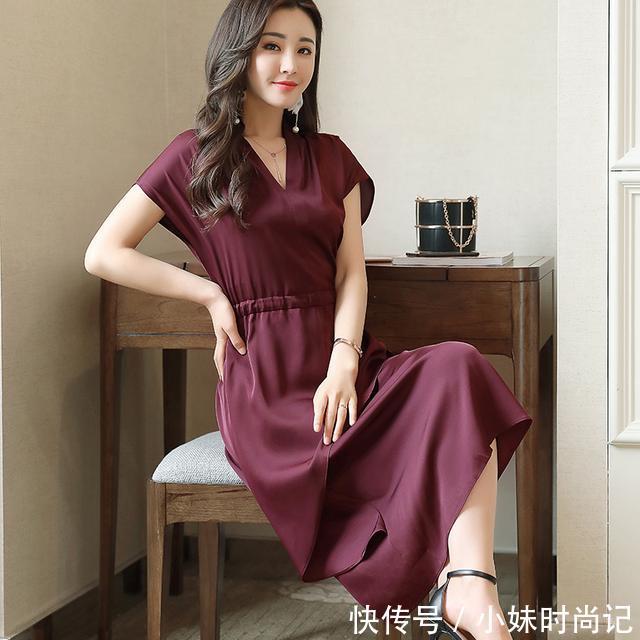 【显瘦】迷人的真丝新款长裙,显瘦显高,谁穿都能瞬间散发光芒