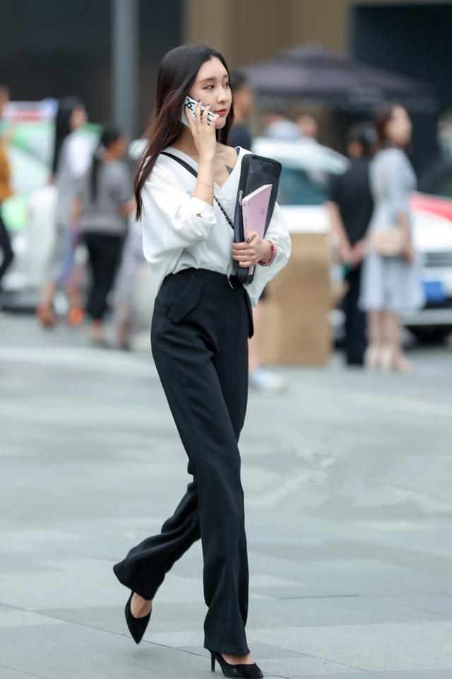 街拍，日常出街简约时尚的穿搭参考，让你穿出模特般的优雅气质!
