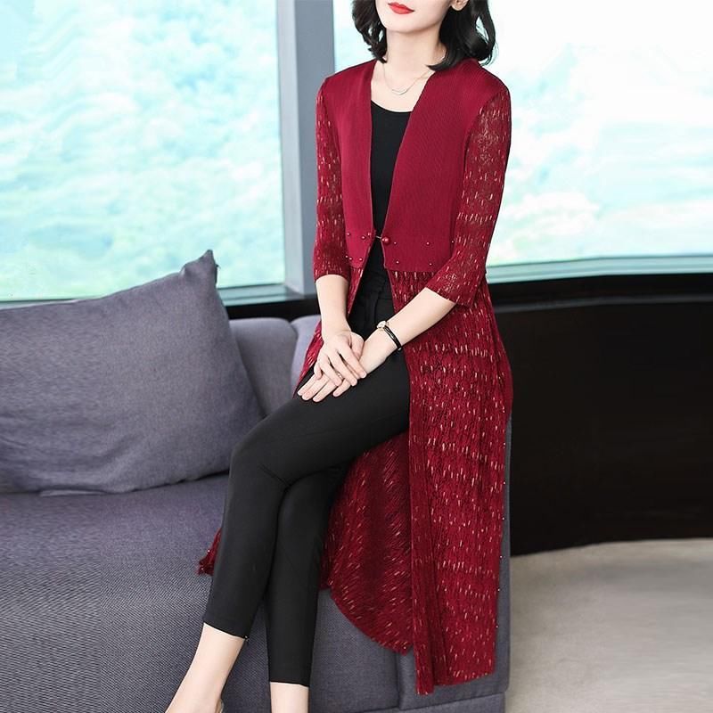 金秋一夜爆火的“名媛秋裙”,温婉优雅,50岁妈妈穿上气质若兰