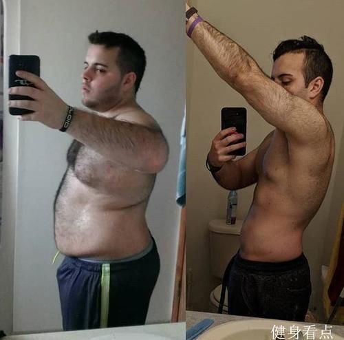 240斤胖小伙坚持减肥，每天跳绳加控制饮食，用1年半甩掉小肚腩
