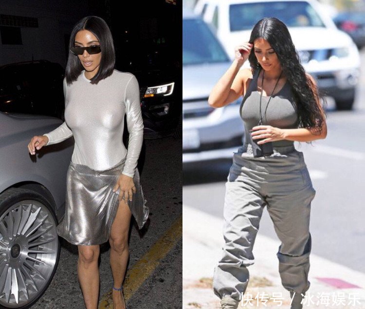 金大姐和侃爷现身,头发剪短了,裤子换裙子了,不过更辣眼睛了