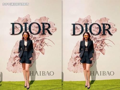 章子怡和赵薇同穿西装，网友：终于见识到女星与总裁的差距有多大