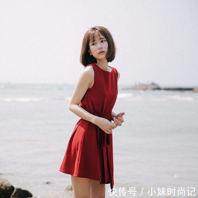 #连衣裙#雪纺时尚的连衣裙就是要让你变高变瘦