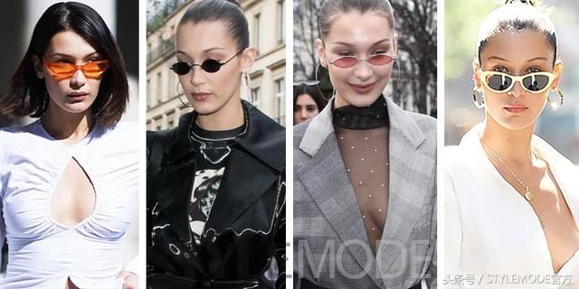 超级网红的微型太阳镜，可不是每个人都驾驭得了的！