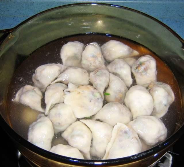  #粉条#素三鲜水饺－－－春天的韭菜那是一个香