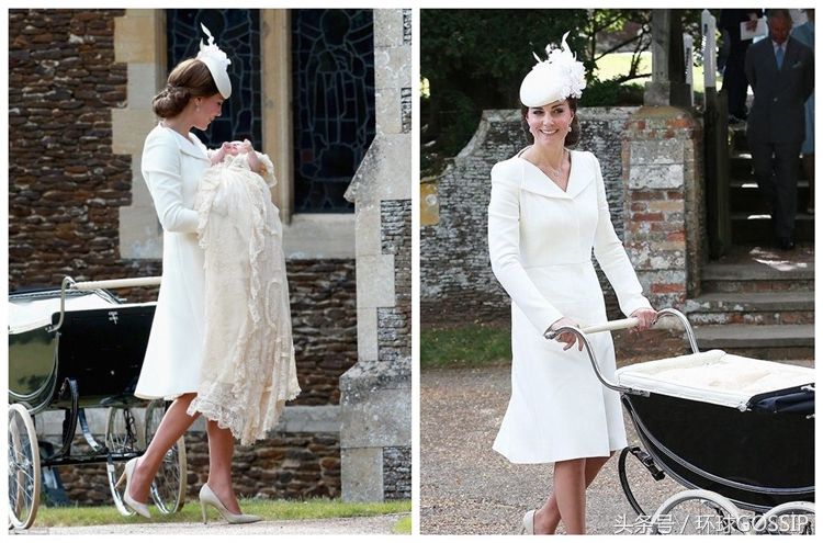 三个孩子洗礼,都选择同一品牌连衣裙,它绝对是凯特王妃的真爱