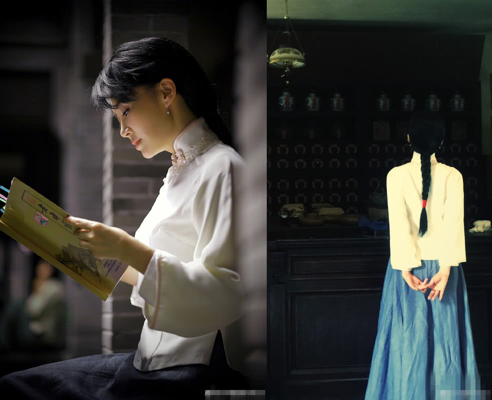 许晴把白色长靴当裤子穿，双腿细到吓人，网友：迷妹，看到帅哥走