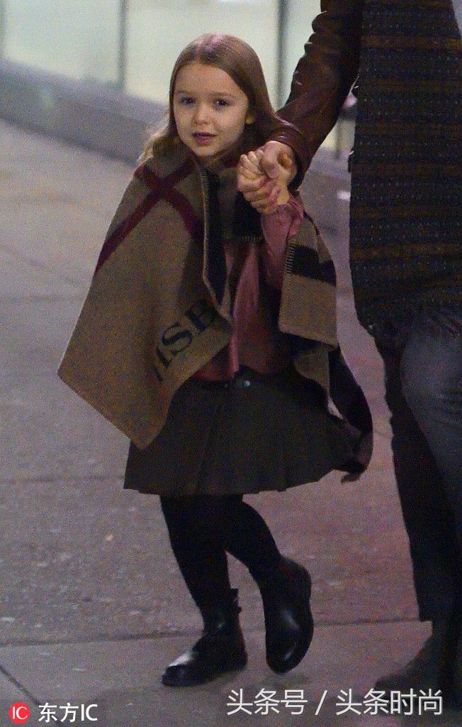 贝克汉姆为小七庆生 看贝家掌上明珠每日服饰