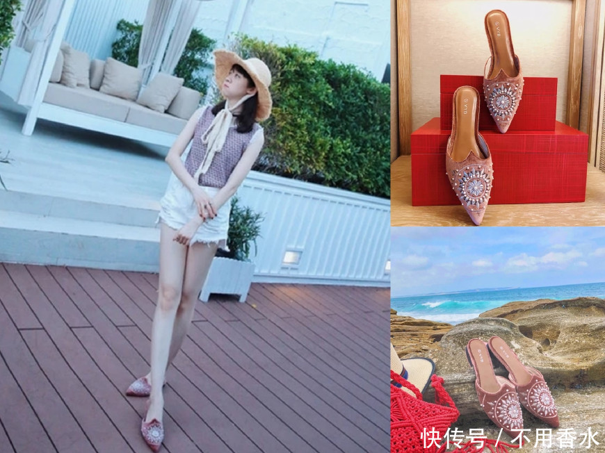 今年流行的外穿懒人拖鞋，时尚又有格调，还很舒服~
