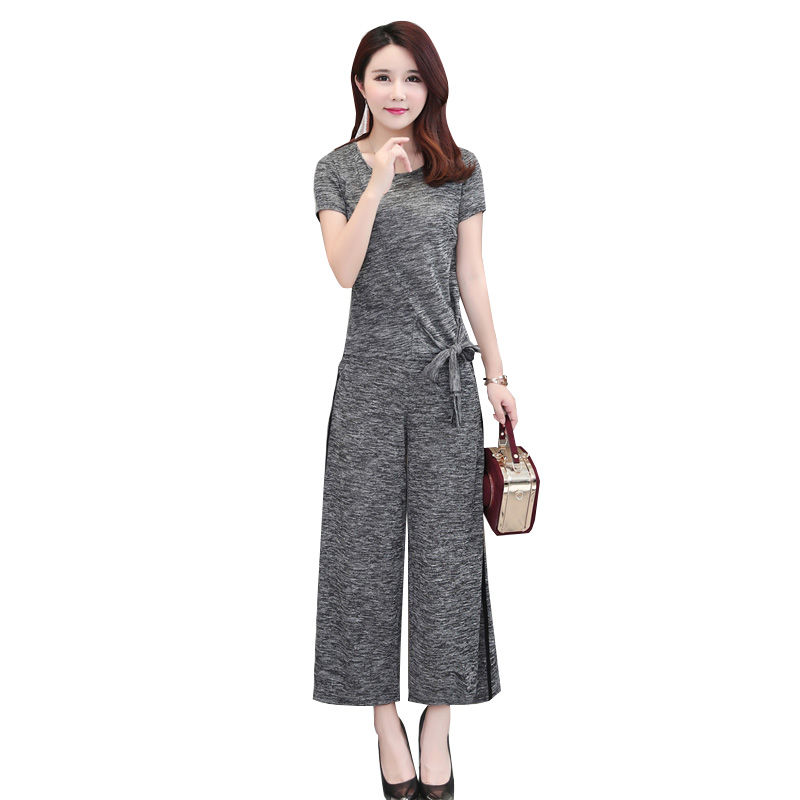 同事都夸我嫩美的不像45岁，只因这样的简单套装，助我美一整夏