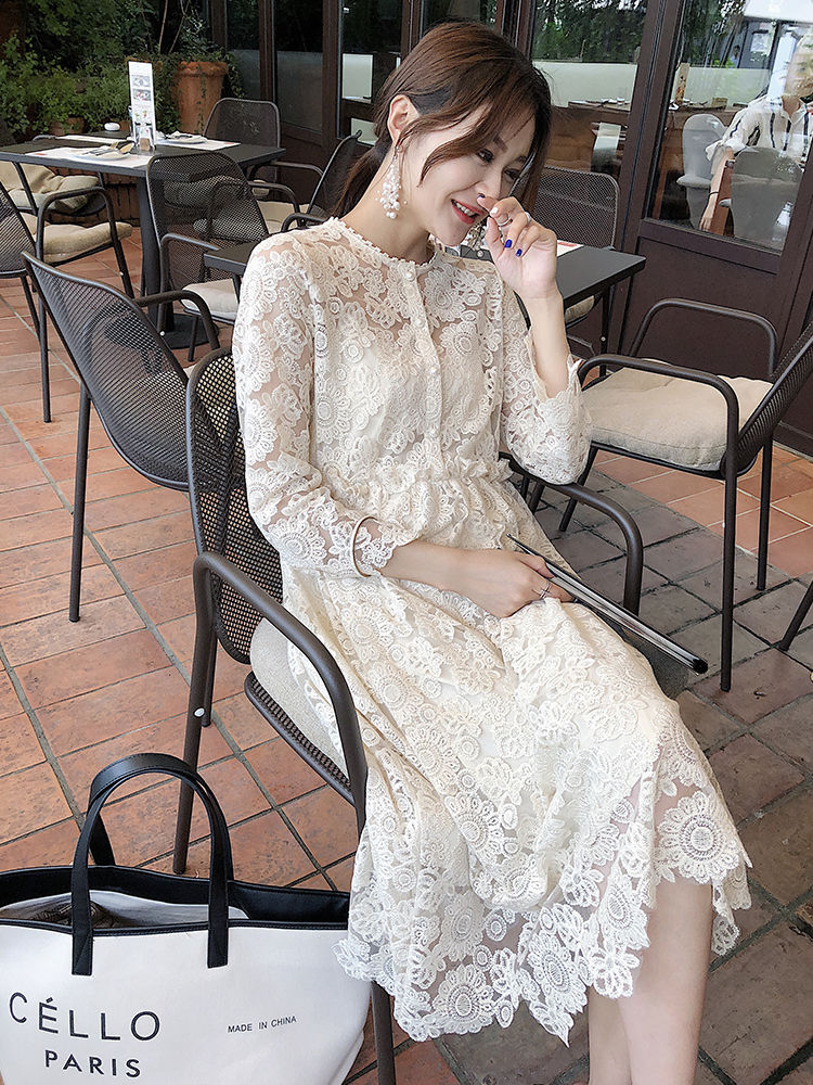 太美了!今年最火的仙女裙，上身美的清新脱俗，心情好仙气足