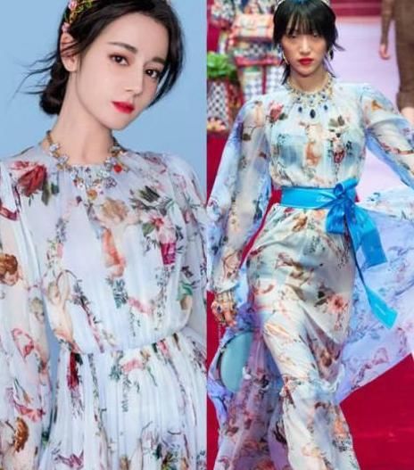 迪丽热巴完胜，赵丽颖娜扎彻底赢了！穿衣“逼死”模特的女星
