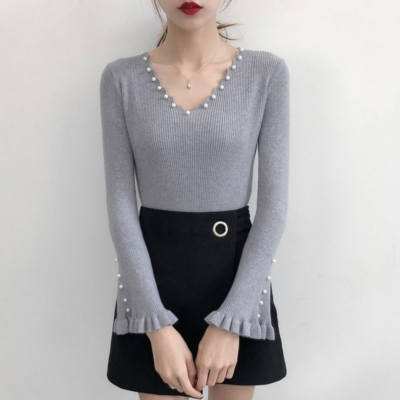 这种毛衣才刚上市就火了，舒适好看不扎人，搭小脚裤，短裙特完美